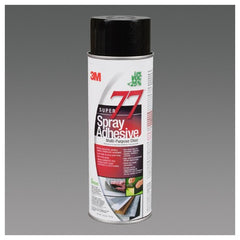 3M Super 77 CA Multipurpose Spray Adhesive Low VOC <25% Clear 24 fl oz Can (Net Wt 18.0 oz) - Industrial Tool & Supply
