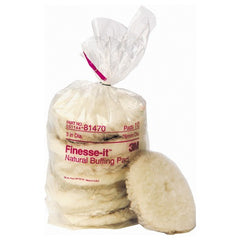 3M Finesse-it Natural Buffing Pad 81470 3″ - Industrial Tool & Supply