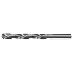#75 RHS / RHC HSS 118 Degree Radial Point Slow Spiral Jobber Drill - Bright - Exact Industrial Supply