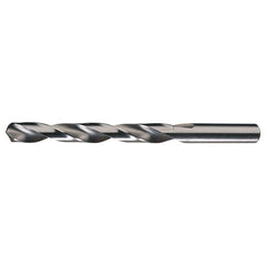 #1 RHS / RHC HSS 118 Degree Radial Point Slow Spiral Jobber Drill - Bright - Exact Industrial Supply