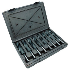‎9/16-1 RHS / RHC HSS 118 Degree Split Point 1/2″ Reduced Shank Silver & Deming Drill Set - Steam Oxide