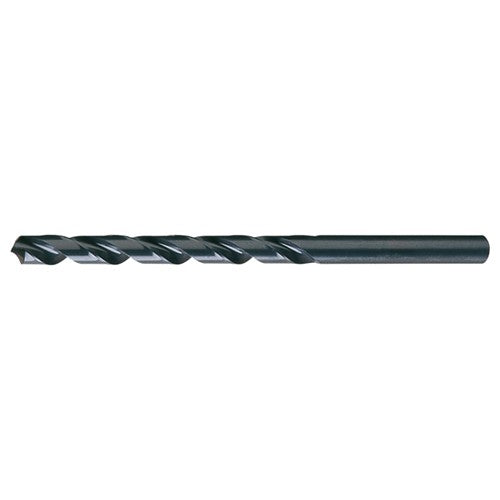 49/64 RHS / RHC HSS 118 Degree Radial Point General Purpose Taper Length Drill - Steam Oxide - Exact Industrial Supply