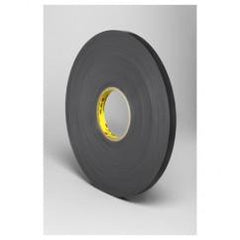 1/2X72 YDS 4929 BLACK 3M VHB TAPE - Industrial Tool & Supply