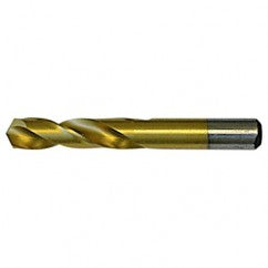 #54 RHS / RHC HSS 135 Degree Split Point Heavy Duty Screw Machine Drill - TiN - Industrial Tool & Supply