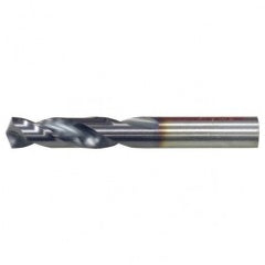 #12 RHS / RHC HSS-CO 8% (M42) 135 Degree Split Point Cobalt Heavy Duty Screw Machine Drill - TiCN - Industrial Tool & Supply