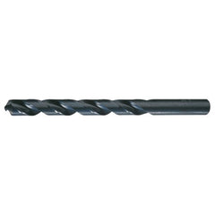 12.50mm RHS / RHC HSS 118 Degree Radial Point General Purpose Jobber Length Drill - Steam Oxide - Exact Industrial Supply