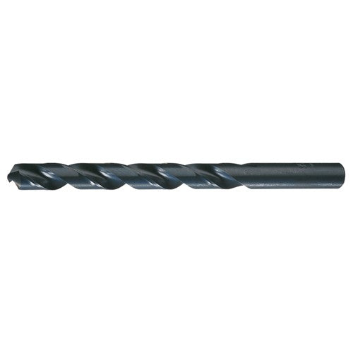 12.00mm RHS / RHC HSS 118 Degree Radial Point General Purpose Jobber Length Drill - Steam Oxide - Exact Industrial Supply