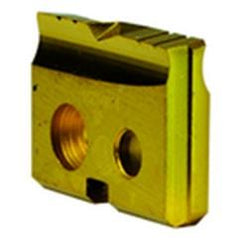 1/2'' Dia - Series Z - 3/32'' Thickness - Super Cobalt TiN Coated - T-A Drill Insert - Industrial Tool & Supply