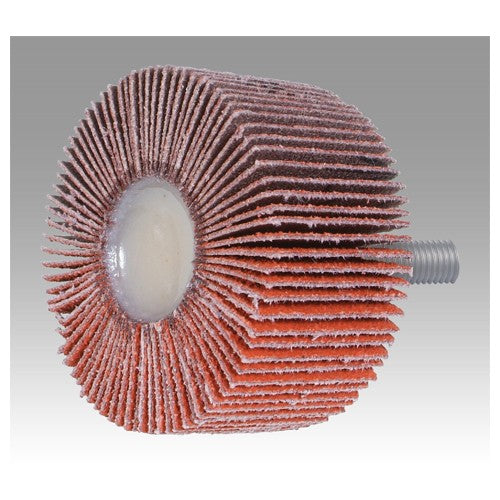 ‎3M Flap Wheel 747D T84 2″ × 1″ × 1/4-20 EXT 60 X-weight - Industrial Tool & Supply