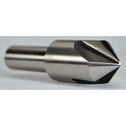 ‎1″ Size-1/2″ Shank-90° 3 Flute Center Countersink - Industrial Tool & Supply