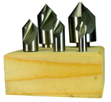 5 pc. HSS 82 Degree Countersink Set - Industrial Tool & Supply