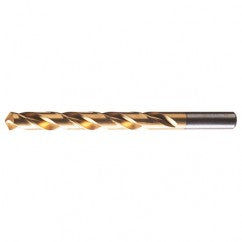 #26 RHS / RHC HSS 118 Degree Radial Point General Purpose Jobber Length Drill - TiN - Industrial Tool & Supply