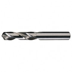 #24 RHS / RHC HSS 118 Degree Radial Point General Purpose Screw Machine Drill - Bright - Industrial Tool & Supply