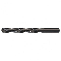 #61 RHS / RHC HSS 118 Degree Radial Point General Purpose Drill - Steam Oxide - Industrial Tool & Supply