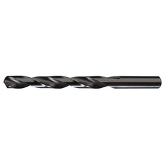 #80 RHS / RHC HSS 118 Degree Radial Point General Purpose Drill - Steam Oxide - Exact Industrial Supply