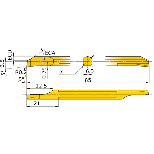 ‎CB07RS-02B TF15 BORING BAR