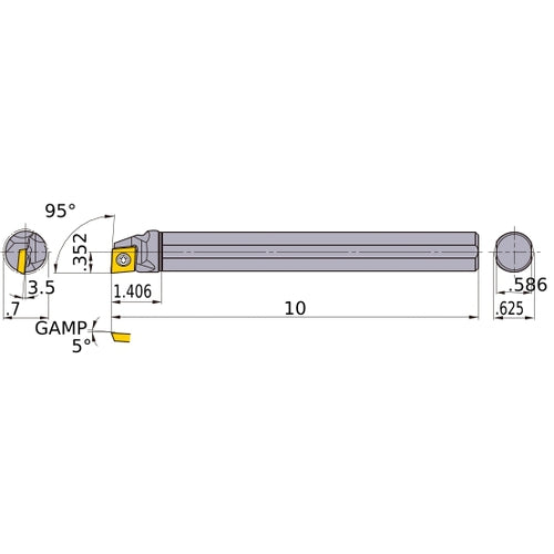 S-FSCLPR-103-C BORING BAR
