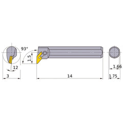 S-MVUNR-284 BORING BAR