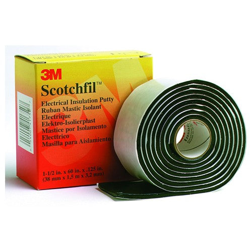 ‎3M Scotchfil Electrical Insulation Putty 1-1/2″ × 60″ - Industrial Tool & Supply