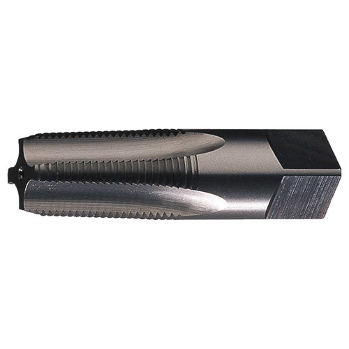 ‎3/8-18 NPT 4 Flute HSS Medium Hook Taper Taper Pipe Tap- Bright - Exact Industrial Supply