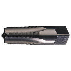 ‎3/8-18 NPT 4 Flute HSS Medium Hook Taper Taper Pipe Tap- Bright - Exact Industrial Supply