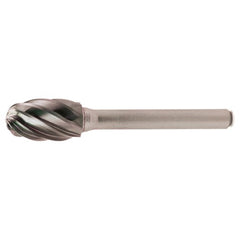 SE-3 Aluminum Cut Solid Carbide Bur-Egg Shape