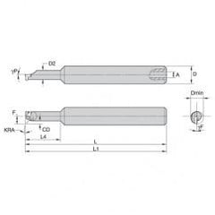 GSPI50075025R STEEL SHANK - Industrial Tool & Supply