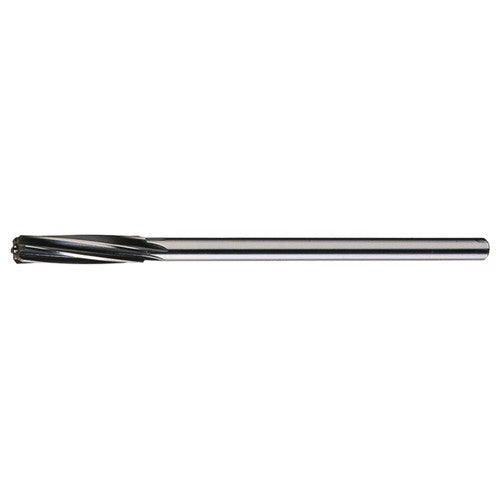 13/64 RHS / RHC HSS Straight Shank Spiral Flute Reamer - Bright - Exact Industrial Supply