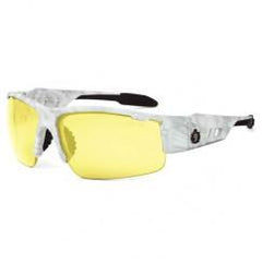 DAGR-YT YELLOW LENS SAFETY GLASSES - Industrial Tool & Supply