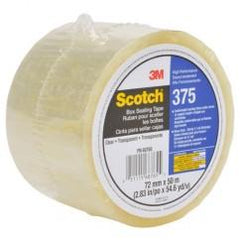 List 375 72mm x 50m High Performance Box Sealing Tape - Industrial Tool & Supply