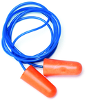 Earplugs NRR 31 dB Rating; 100 pr. Disposable / Corded - Industrial Tool & Supply