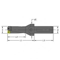 UD-1812-2D-150 2XD Indexable Drill - Industrial Tool & Supply