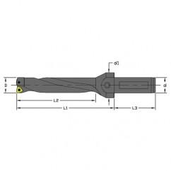 UD-0781-4D-075 - .781" Dia - Indexable Drill - Coolant Thru - Industrial Tool & Supply