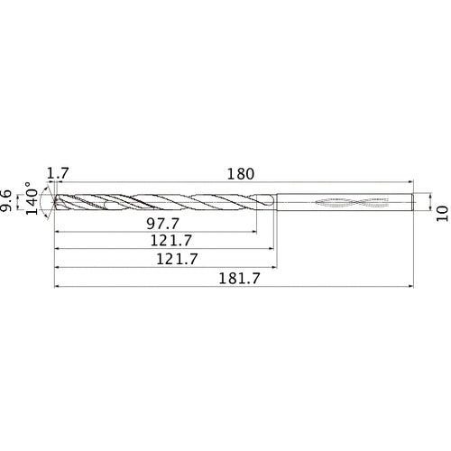 MHS0960L120B CARB DRILL