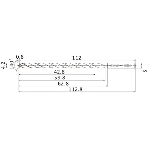MNS0420X10DB CARB DRILL