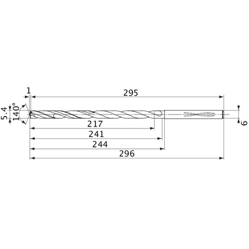 MVS0540X40S060 CARB DRILL
