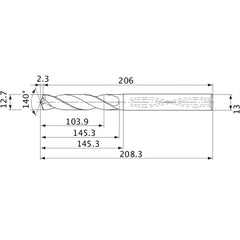 MVS1270X08S130 CARB DRILL