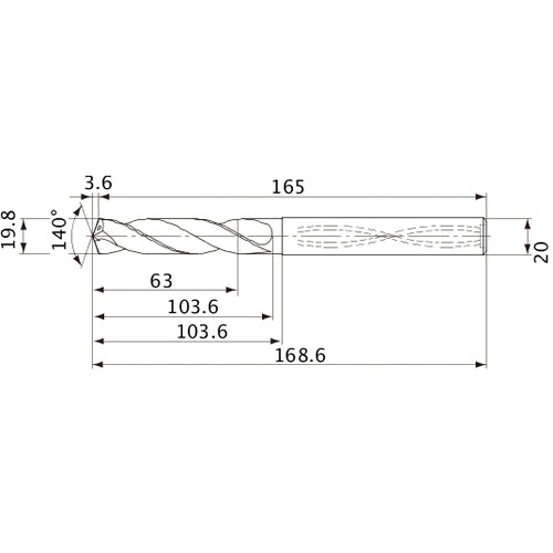 MVS1980X03S200 CARB DRILL