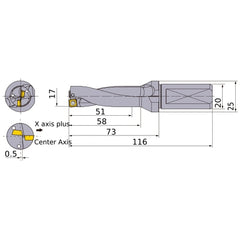 MVX1700X3F20 INDX DRILL
