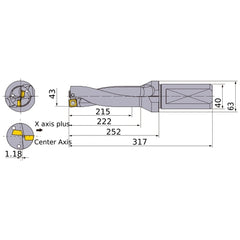 MVX4300X5F40 INDX DRILL