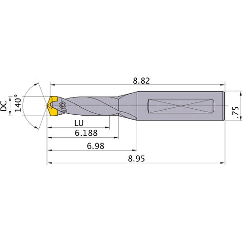STAWLN0046 INDEXABLE DRILL