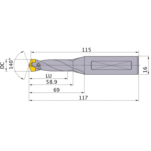 STAWMN1050S16 INDX DRILL