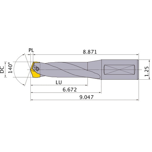 TAWMN0100 INDEXABLE DRILL