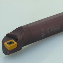 .375 Shank Coolant Thru Boring Bar- -5° Lead Angle for CC_T 21.51 Style Inserts - Industrial Tool & Supply