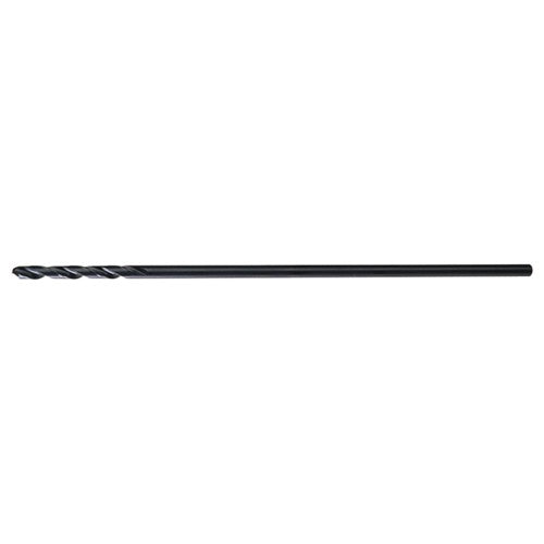 #8 RHS / RHC HSS 135 Degree Split Point 12″ Aircraft Extension Drill - Steam Oxide - Exact Industrial Supply