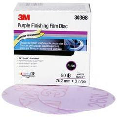 3 - P1200 Grit - 30368 Film Disc - Industrial Tool & Supply