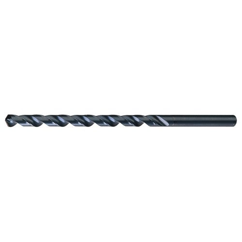 39/64″ RHS / RHC HSS 118 Degree Notched Point Heavy Duty Extra Long Drill - Steam Oxide - Exact Industrial Supply