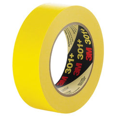 3M Performance Yellow Masking Tape 301+ 96 mm × 55 m 6.3 mil - Industrial Tool & Supply