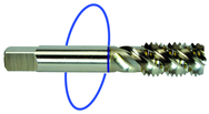 5/8-18 Dia. - H3 - 4 FL - Std Spiral Flute Tap - Blue Ring - Industrial Tool & Supply