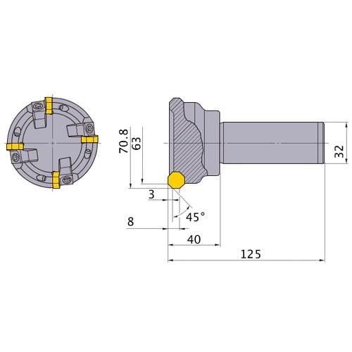 AOX445R634S32 INDX EM